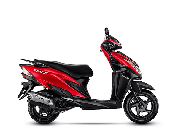 Honda Elite 125 vista de perfil