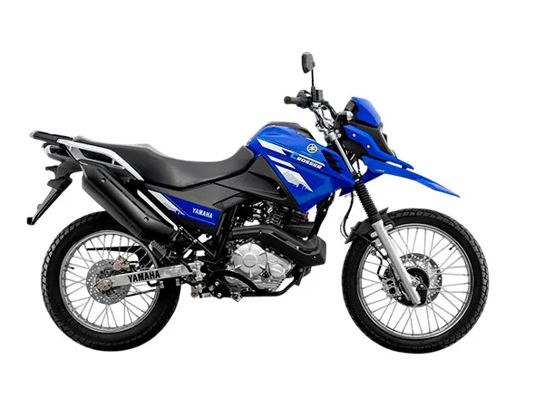 Yamaha XTZ Crosser 150 vista de perfil